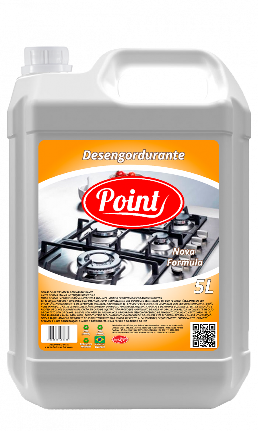 Desengordurante Point - 5 Litros