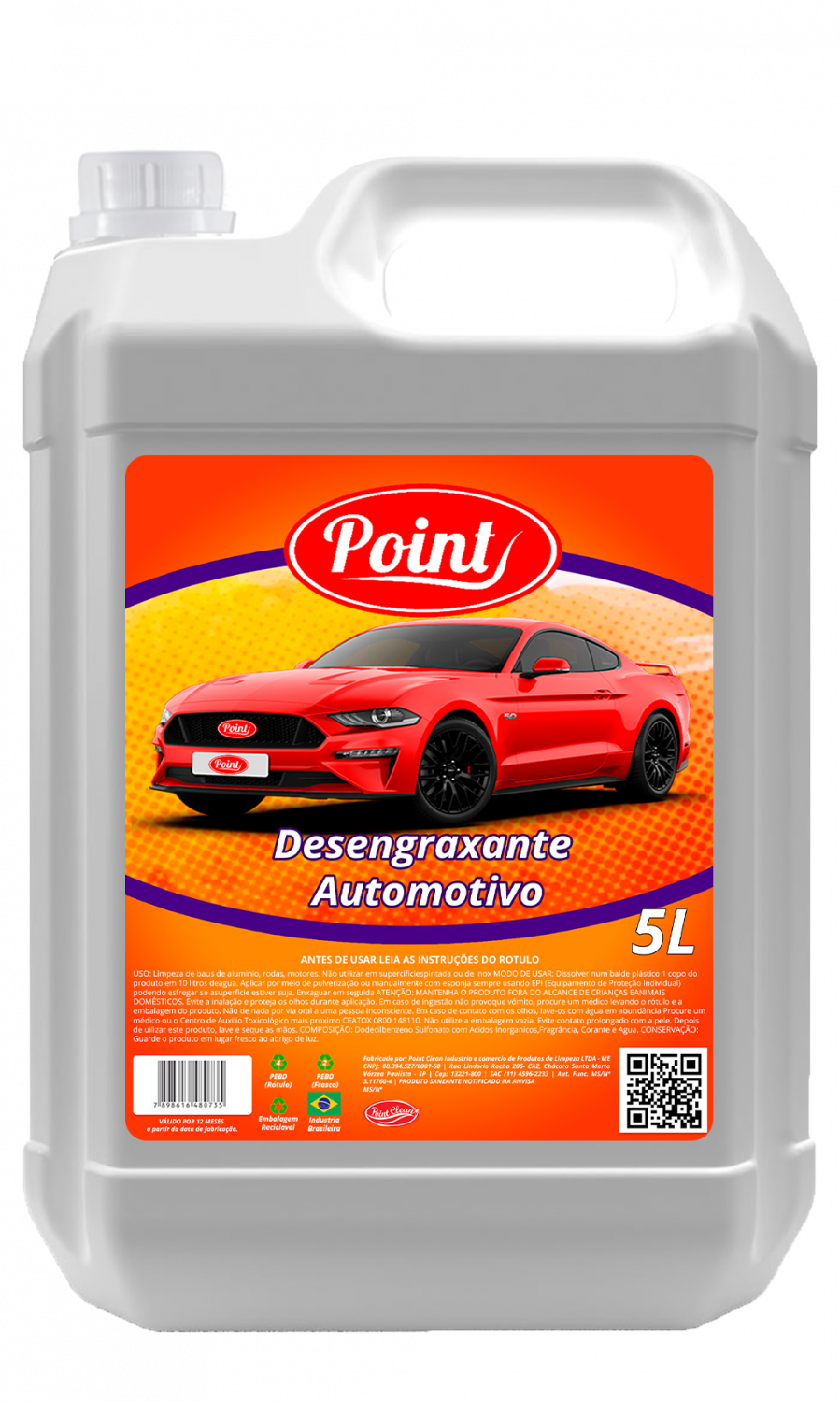 Desengraxante automotivo - 5 Litros