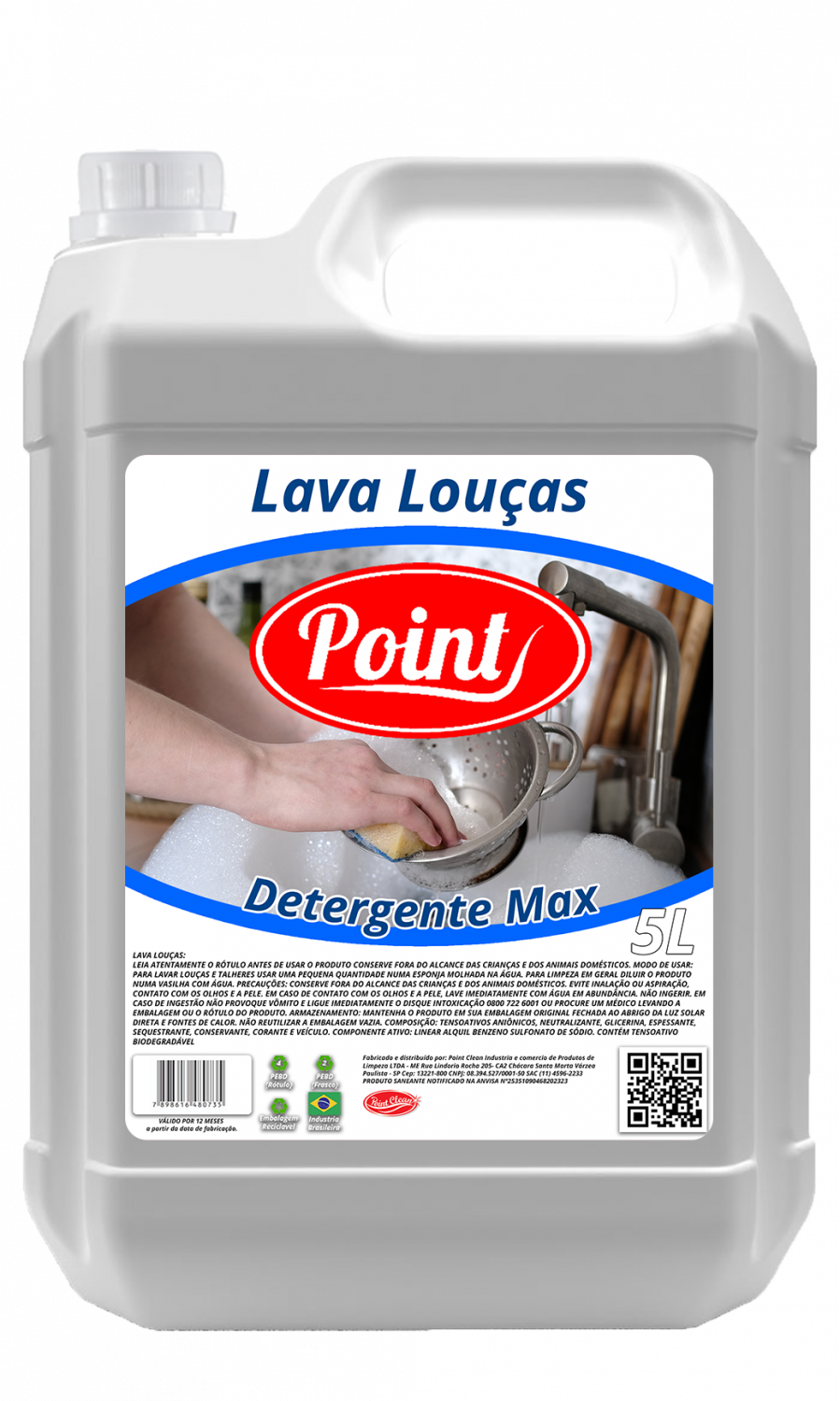Detergente Max Point - 5 litros